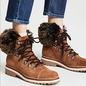 Sam Edelman Chestnut Bowen Boots Size 8.5